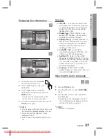 Предварительный просмотр 27 страницы Samsung HT-D330K User Manual