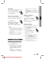 Предварительный просмотр 29 страницы Samsung HT-D330K User Manual