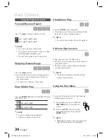 Preview for 24 page of Samsung HT-D350 User Manual