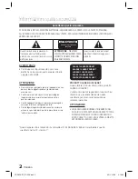 Preview for 107 page of Samsung HT-D350 User Manual