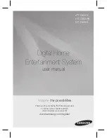 Samsung HT-D350K User Manual preview