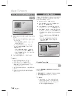 Предварительный просмотр 24 страницы Samsung HT-D350K User Manual