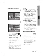 Предварительный просмотр 27 страницы Samsung HT-D350K User Manual