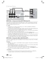 Preview for 20 page of Samsung HT-D4200 User Manual