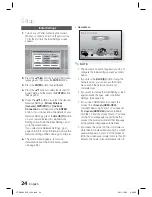 Preview for 24 page of Samsung HT-D4200 User Manual