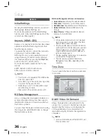 Preview for 36 page of Samsung HT-D4200 User Manual