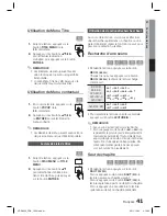 Preview for 109 page of Samsung HT-D4200 User Manual