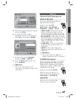 Preview for 115 page of Samsung HT-D4200 User Manual