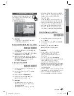 Preview for 179 page of Samsung HT-D4200 User Manual