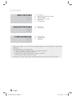 Preview for 6 page of Samsung HT-D423H User Manual