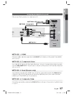 Preview for 17 page of Samsung HT-D423H User Manual