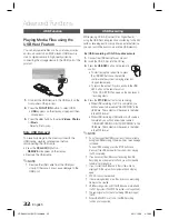 Preview for 32 page of Samsung HT-D423H User Manual