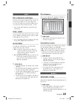 Preview for 60 page of Samsung HT-D423H User Manual