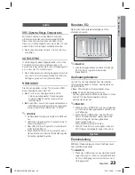 Preview for 97 page of Samsung HT-D423H User Manual