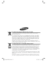 Preview for 111 page of Samsung HT-D423H User Manual