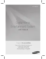 Samsung HT-D445K User Manual preview