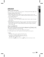 Preview for 19 page of Samsung HT-D445K User Manual