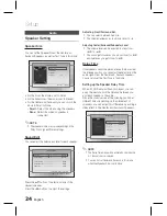 Preview for 24 page of Samsung HT-D445K User Manual