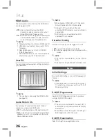 Preview for 26 page of Samsung HT-D445K User Manual