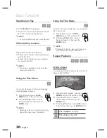 Preview for 30 page of Samsung HT-D445K User Manual