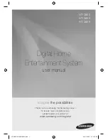 Samsung HT-D450 User Manual preview