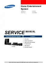 Samsung HT-D4500 Service Manual preview