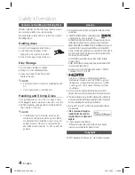 Предварительный просмотр 4 страницы Samsung HT-D4500 User Manual