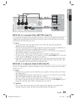 Предварительный просмотр 21 страницы Samsung HT-D4500 User Manual