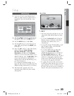 Предварительный просмотр 25 страницы Samsung HT-D4500 User Manual