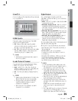 Предварительный просмотр 31 страницы Samsung HT-D4500 User Manual