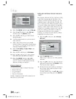 Предварительный просмотр 34 страницы Samsung HT-D4500 User Manual