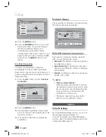 Предварительный просмотр 36 страницы Samsung HT-D4500 User Manual