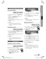 Предварительный просмотр 43 страницы Samsung HT-D4500 User Manual