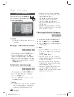 Предварительный просмотр 44 страницы Samsung HT-D4500 User Manual