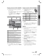 Предварительный просмотр 47 страницы Samsung HT-D4500 User Manual