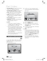 Предварительный просмотр 50 страницы Samsung HT-D4500 User Manual