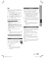 Предварительный просмотр 63 страницы Samsung HT-D4500 User Manual