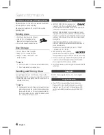 Preview for 4 page of Samsung HT-D450K User Manual