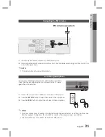 Preview for 21 page of Samsung HT-D450K User Manual