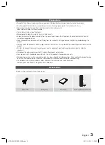 Preview for 3 page of Samsung HT-D453H User Manual