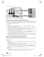 Preview for 20 page of Samsung HT-D4600 User Manual