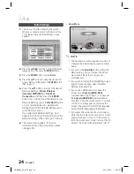 Preview for 24 page of Samsung HT-D4600 User Manual