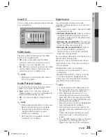 Preview for 31 page of Samsung HT-D4600 User Manual