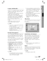 Preview for 37 page of Samsung HT-D4600 User Manual