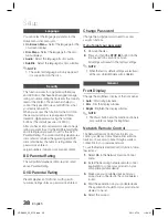 Preview for 38 page of Samsung HT-D4600 User Manual