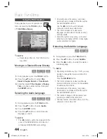 Preview for 44 page of Samsung HT-D4600 User Manual