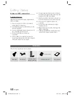 Предварительный просмотр 12 страницы Samsung HT-D5000 User Manual