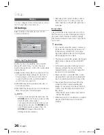 Предварительный просмотр 26 страницы Samsung HT-D5000 User Manual