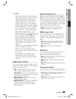 Предварительный просмотр 29 страницы Samsung HT-D5000 User Manual