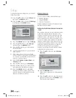 Предварительный просмотр 34 страницы Samsung HT-D5000 User Manual